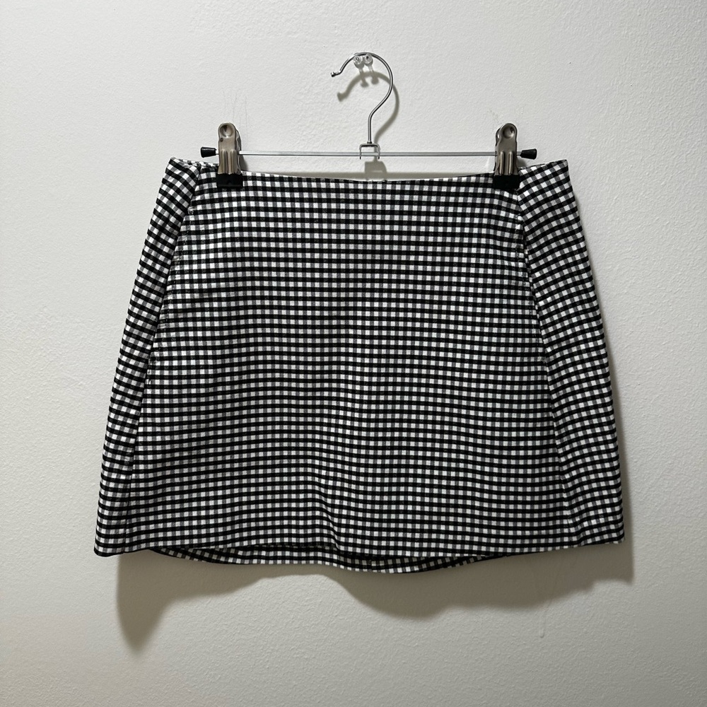 Urban Outfitters gingham print skirt
